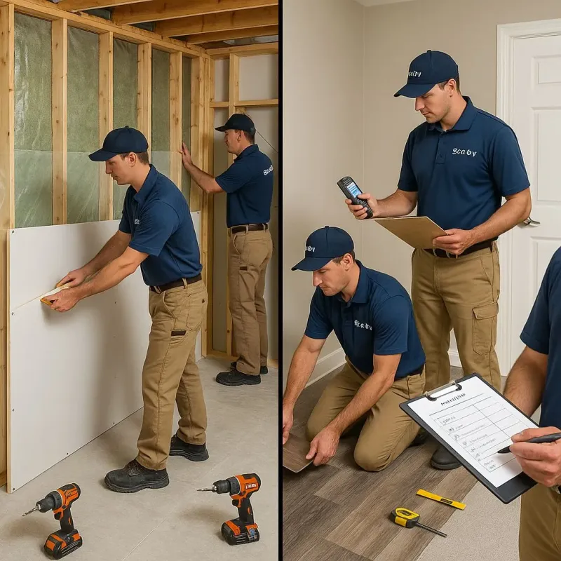 Repairs and Reconstruction process in Churchville, PA